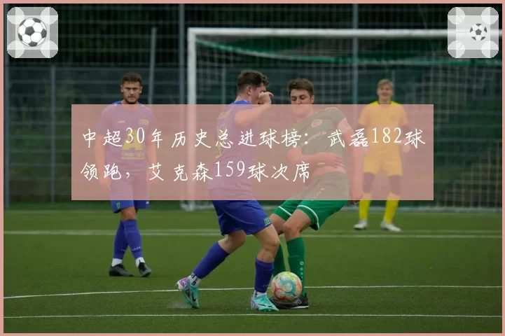 中超30年历史总进球榜：武磊182球领跑，艾克森159球次席